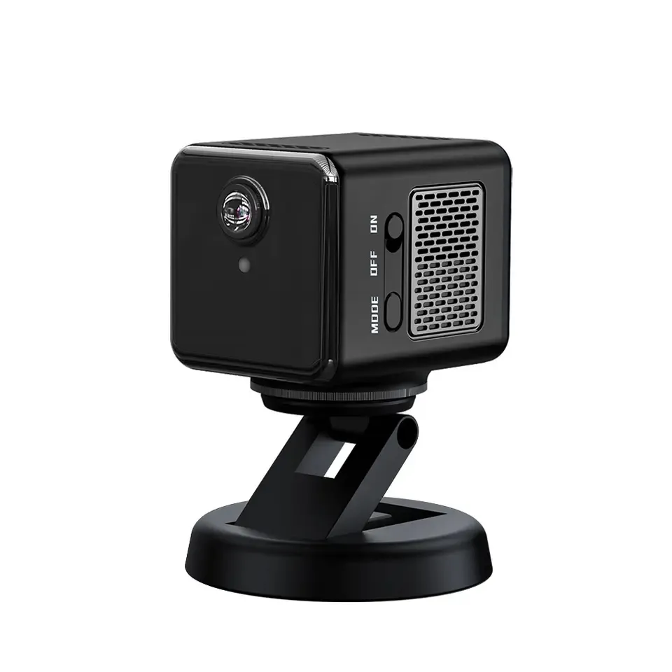 CT101 IP kablosuz kamera 1080P ile 2000mAh pil gece hareket DVR mikro Webcam spor DV Video kaydedici küçük kam kameralar