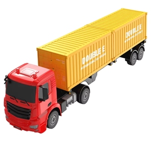 Coche <span class=keywords><strong>RC</strong></span> Double E E664-003, Benz-<span class=keywords><strong>Arocs</strong></span> 2Vans, Contenedor de Carga, 2.4G, 1/26, Camión de Envío <span class=keywords><strong>RC</strong></span>, Juguete - Product Image 3