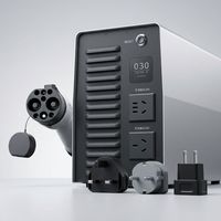 Nouveau chargeur-déchargeur EV AC380V DC7KW avec prise AC intégrée 10A 16A, concentrateur d'alimentation multifonction GBT