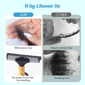 Extensiones de Cabello Humano Ondulado Profundo, Cabello Virgen Vietnamita, Grado 12A, 100% Natural, Remy - Product Image 4