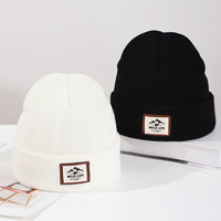 SOLPOP Wildlife – bonnet tricoté de couleur unie pour femmes et hommes, bonnet décontracté doux, coupe-vent, chaud pour l'hiver, pour le camping et le cyclisme