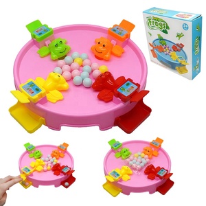 Rana comiendo frijol juego educativo de escritorio para niños interacción entre padres e hijos juguete de regalo de plástico de doble batalla - Product Image 3