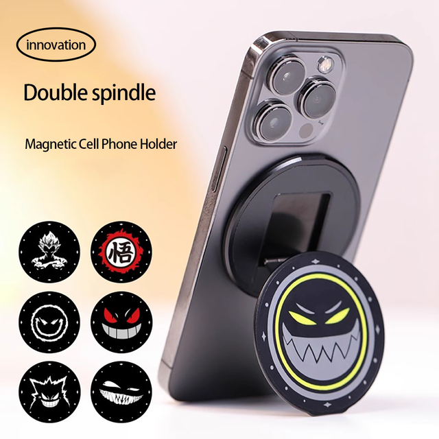 For MagSafe Phone Magnetic Ring Holder 360 Degree Rotational Detachable Magnets Magnet Finger Ring Grip
