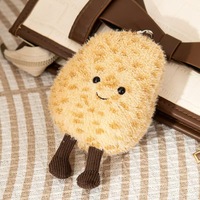 Llavero de Peluche Personalizado con Diseño de Patata Sonriente, Ideal como Regalo para Estudiantes