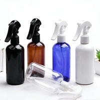 Flacon pulvérisateur rond en PET de 250 ml (8 oz) avec pompe personnalisée pour les soins personnels et l'emballage cosmétique