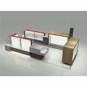 Mueble <span class=keywords><strong>Kiosko</strong></span> para Teléfonos Móviles, Estante de Pared para Celulares, Exhibidor de Mármol, Mostrador para Accesorios - Product Image 1