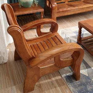 Ensemble de canapés en bois massif modernes, vente chaude 2022, meubles de salon - Product Image 4