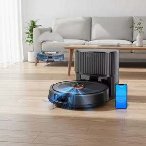 <b>Floor</b> Cleaning Robot With Self-Emptying Dustbin <b>Mopping</b> Laser Smart Robot Vacuum <b>Cleaner</b> Self-Emptying Dustbin Automatically Emp - Product Image 2