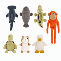 OEM ODM Nouveau style Jouet pour animaux de compagnie en peluche couineur en forme d'aubergine pour la vente en gros