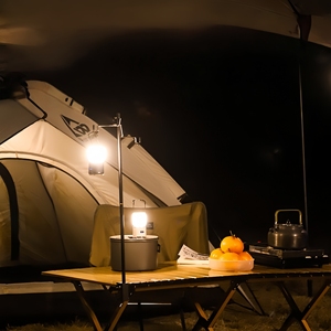 Hot bán Retro sạc <span class=keywords><strong>Led</strong></span> cắm trại đèn lồng nhỏ gọn ánh sáng khẩn cấp ngân hàng điện 1/4 ''tripod xách tay USB-C không thấm nước IPX4 - Product Image 3