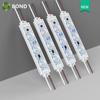 Module modulo led 110v 220v ac 3 LED avec lentille pour éclairage de panneau d'affichage publicitaire en forme de lettre