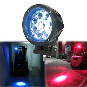 10-80V 27W Blue <b>Led</b> Work Light Safety Spotlight Truck Headlight 27w Blue <b>Led</b> Work Light for Forklifts - Product Image 1