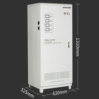 Stabilisateurs de tension automatiques triphasés WF.EL TNS-90kVA 380V AC 50/60Hz, régulateurs de protection de tension, alimentations électriques