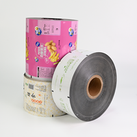 Chine gros personnalisé imprimé rouleau métallisé Film laminé matériau emballage rouleau Film