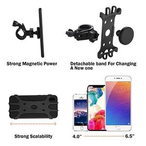 Soporte Magnético Resistente para Manillar, Soporte Flexible y Ajustable para Teléfono Móvil en Motocicleta, para Teléfonos de 4-6.9 Pulgadas - Product Image 2