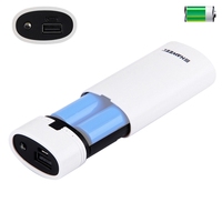 Estuche de Almacenamiento para Banco de Energía de Carga DIY 18650, 5600 mAh, Doble USB Tipo C, Carcasa para Banco de Energía sin Batería