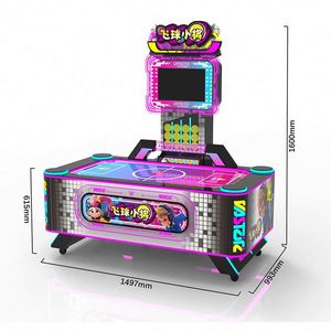 เกมฮอกกี้อากาศอิเล็กทรอนิกส์สำหรับเด็ก NINIX  ขนาดเล็ก  110-240V  ทำจากอะคริลิค  เหมาะสำหรับเด็กเล่นในบ้าน งานปาร์ตี้ หรือโรงเรียน - Product Image 2