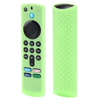 Housse de protection en silicone pour télécommande vocale Alexa (3e génération 2021), anti-rayures, anti-poussière, pour la famille