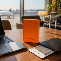 Batería Externa Magnética Inalámbrica de 10000mAh, Carga Rápida PD de 30W, Ultra Delgada, Carcasa de Aluminio