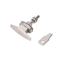 MS309-2 poignée en T 304 acier inoxydable avec serrure plate sans clé de 45MM Compression quart de tour loquet serrure de poignée d'armoire électrique