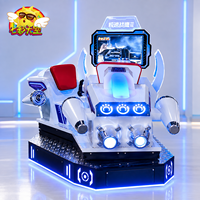 Simulateurs de conduite commerciaux avec mouvements de simulation pour enfants et cabinet en métal et plastique pour les propriétaires de petites salles d'arcade et de magasins de cadeaux