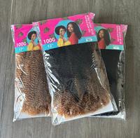 Extension per trecce Hot Selling Afro Kinky Bulk Mini Locs Dreadlocks, morbide, di alta qualità, con texture 4C, sintetiche, singole, per uncinetto