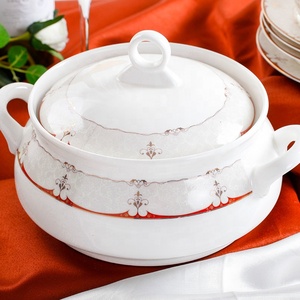 Nordic Art Dinner Plates Dining Room Sets Dinnerware Sets Home Decor Porcelain Wholesale 60 Pcs Home Hotel Restaurant Wedding - Product Image 3