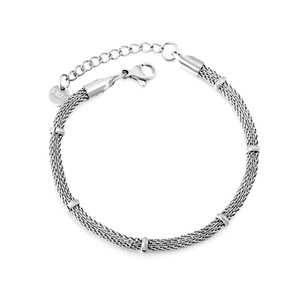 European And American Style 18k <b>Metal</b> Stainless Steel <b>Bracelet</b> Geometric Chain Minimalist Fashion Unisex Jewelry - Product Image 5