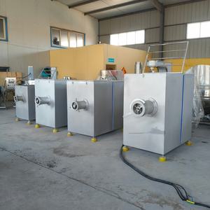 Hachoir à viande congelée commercial, broyeur de viande robuste, ligne de production de saucisses et chorizos pour machines de transformation de la viande - Product Image 3