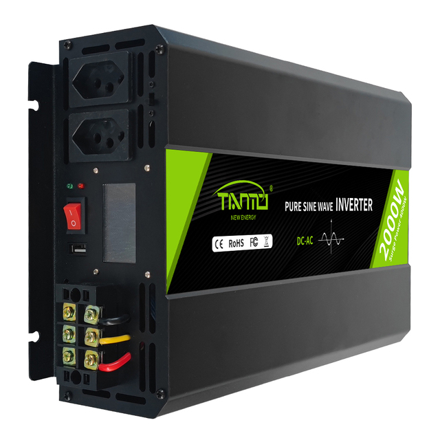 China Inversor 12vdc Input to 127v Ac Output 50Hz 60Hz Pure Sine Wave RV Inverter for Campers, Caravans, Trucks