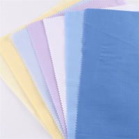 Vente en gros de tissu en popeline 100% coton Stock de marchandises prêtes Super Holland percale égyptienne tissu textile bleu blanc tissé