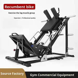 Banc de <span class=keywords><strong>musculation</strong></span> incliné commercial et machine tout-en-un pour squats - Équipement de fitness pour les jambes et les <span class=keywords><strong>fessiers</strong></span> - Product Image 3