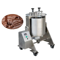 Broyeur de chocolat 25L 60L Beurre de cacao Broyeur de chocolat pour raffineur de pierre Broyeur Melanger Machine Abordable