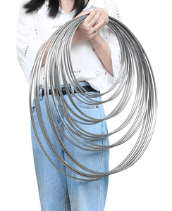 304 302 316 Cáp Nhĩ Tân Hợp kim mạ kẽm thép không gỉ hình chữ O rắn hoặc rỗng Nhẫn Electroplated sắt Nhẫn - Product Image 6