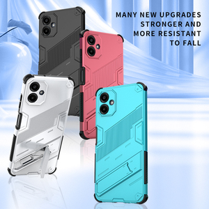 เคสโทรศัพท์กันกระแทกยอดนิยมปี 2026 วัสดุ TPU+PC ป้องกันอย่างแข็งแรง ฝาหลังพร้อมขาตั้งอเนกประสงค์สำหรับ <span class=keywords><strong>Samsung</strong></span> A06 - Product Image 3