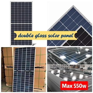 Paneles Solares Bifaciales de Doble Vidrio, 550w 540w 545w 535w, Tecnología PERC Mono BIPV - Product Image 3
