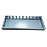 Boîtier métallique pour haut-parleur d'amplificateur de couvercle supérieur d'ordinateur portable en tôle, pulvérisation d'huile, découpe laser/peinture, fabriqué en Chine