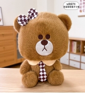 Fabrieksgemaakte knuffels groothandel speelgoed 8 inch pluche speelgoed voor klauwautomaten pluche speelgoed Kerst pluche