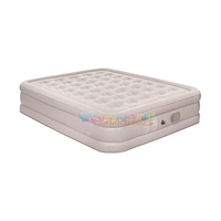 Lit d'air confortable et durable, matelas gonflable pliable, lit de camping portable, lit d'air gonflable avec pompe intégrée