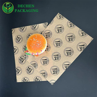 Papier de boucher Papier ciré personnalisé pour restaurants