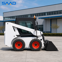 Pengiriman Gratis Suku Cadang Mini Skid Steer Loader Aksesoris 4 in 1 Bucket Hydro Bucket Trencher Backhoe Swing Digger