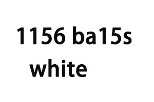 1156 BA15S White