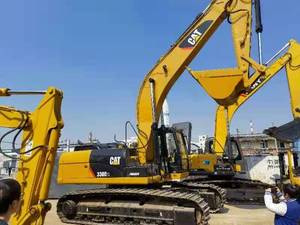 Excavadora hidráulica de orugas Caterpillar 330D 330D2 330D2L usada a la venta en perfectas condiciones de trabajo, motor central, engranaje de caja de cambios - Product Image 2
