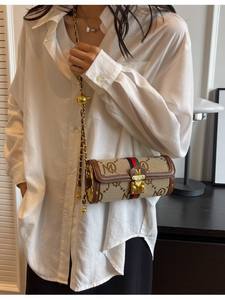 <span class=keywords><strong>Borsa</strong></span> a tracolla da donna europea <span class=keywords><strong>americana</strong></span> in tessuto a vela in pelle con lettera ricamata <span class=keywords><strong>borsa</strong></span> a contrasto per commercio estero transfrontaliero - Product Image 5