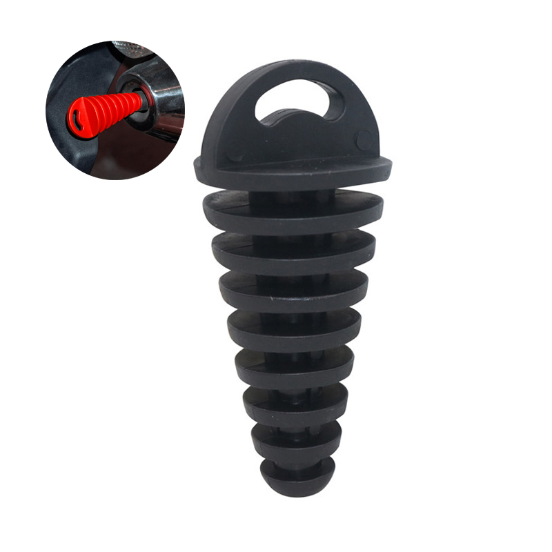 Выхлопная труба для мотоцикла, выхлопная труба для мотокросса, ПВХ пробка для воздуховода, выхлопной глушитель, глушитель, пробка для мытья трубы, протектор