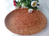 Bol en bois de coco jetable, écologique et fait main, en provenance du Vietnam