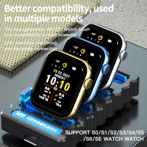 Testeur de machine à brosser MaAnt 8 en 1 pour <span class=keywords><strong>Apple</strong></span> <span class=keywords><strong>Watch</strong></span> S0 S1 S2 S3 SE S4 <span class=keywords><strong>S5</strong></span> S6 38mm 42mm 40mmm 44mm Adaptateur IBUS Outil de restauration - Product Image 4