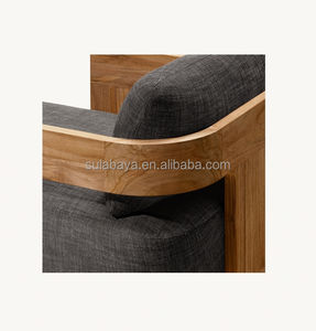 Chaise longue en teck Sedona pour l'extérieur, meubles de patio étanches, grandes chaises rondes, salon de plage, hôtel, jardin, <span class=keywords><strong>piscine</strong></span>, lit de repos extérieur - Product Image 4