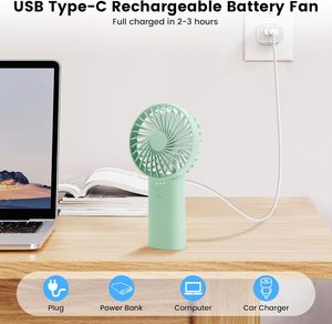 2025 OEM Usb Portable <b>Fan</b> Charging Phone Small Lash <b>Fans</b> <b>Hand</b> <b>Held</b> Battery Handheld Cute Rechargeable Bulk Mini <b>Fan</b> - Product Image 2