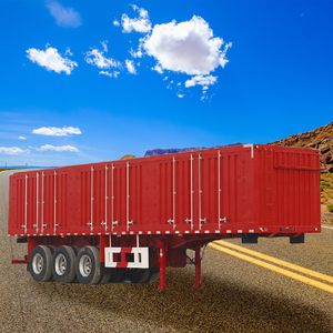 New Hot 3 Axles Product Cargo Semi Trailer Cargo Trailer Cargo Utility Trailers